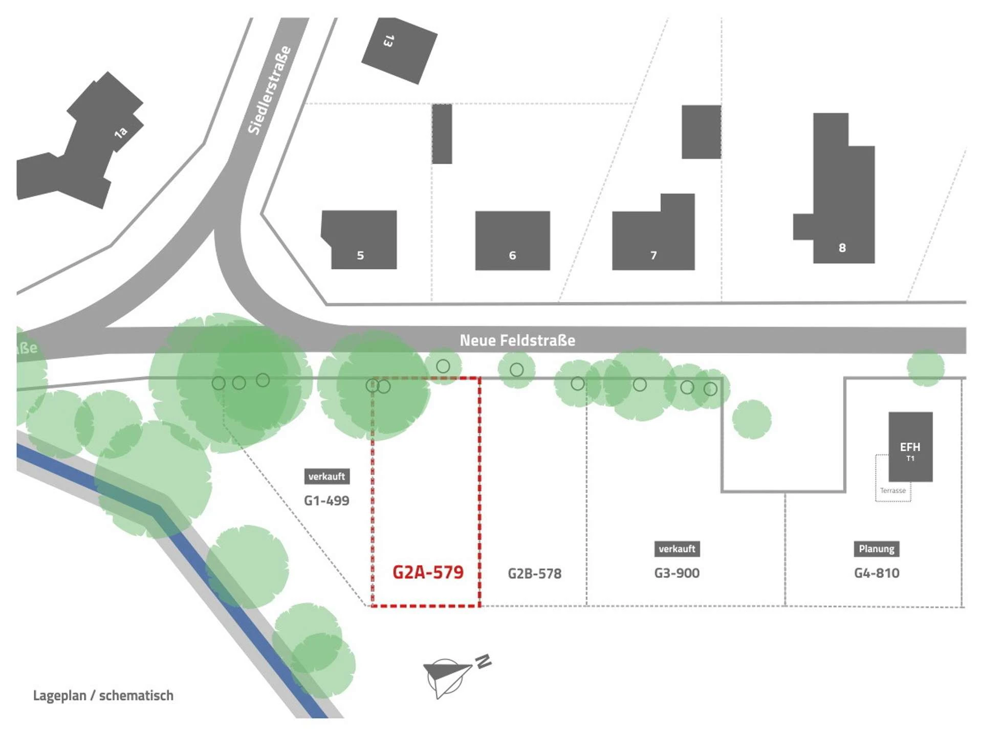 Lageplan / schematisch