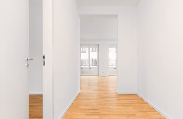 Am Park Potsdam – Potsdam – Flur 2 mit Platz für Einbauschrank