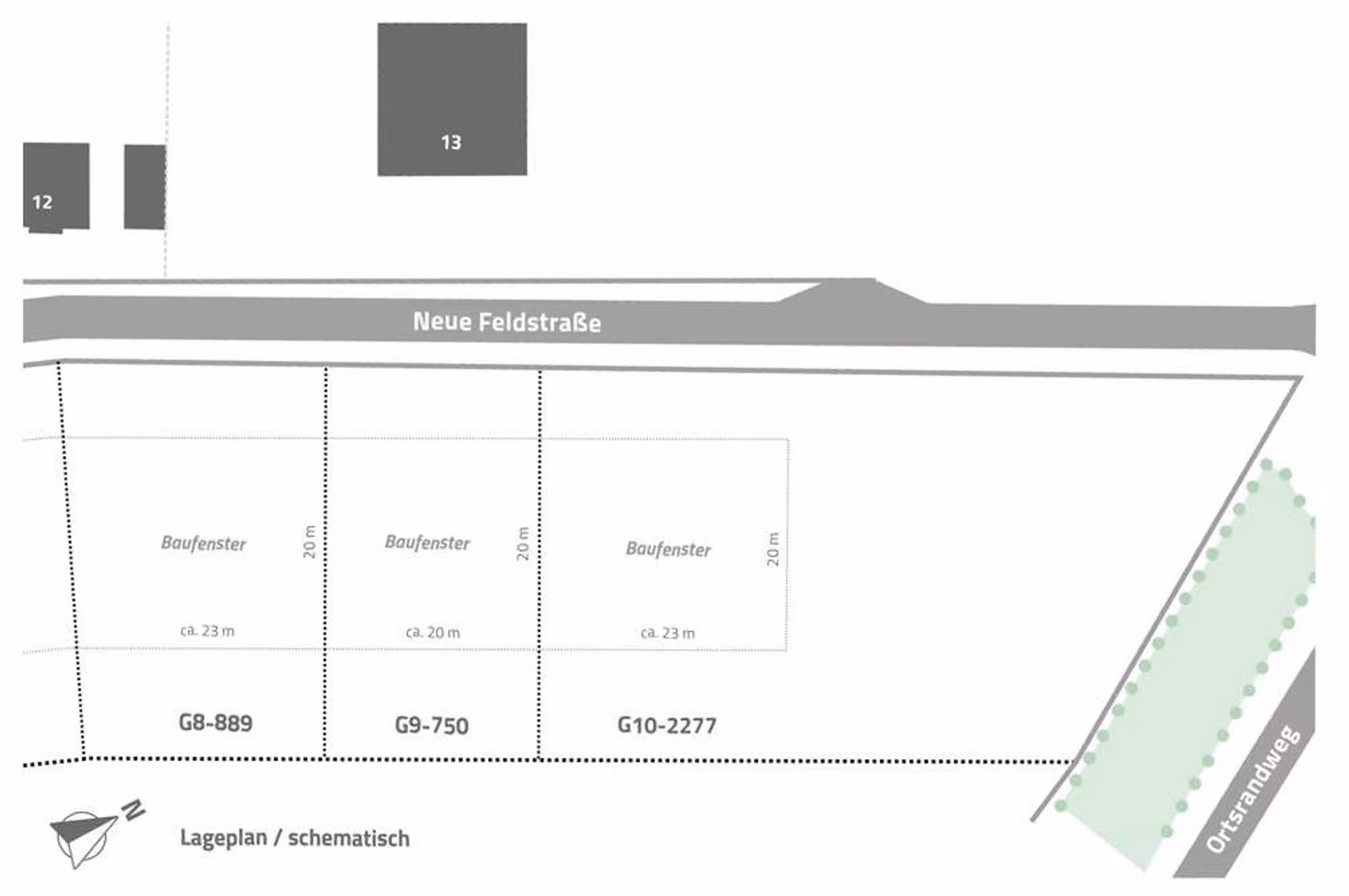 Lageplan / schematisch