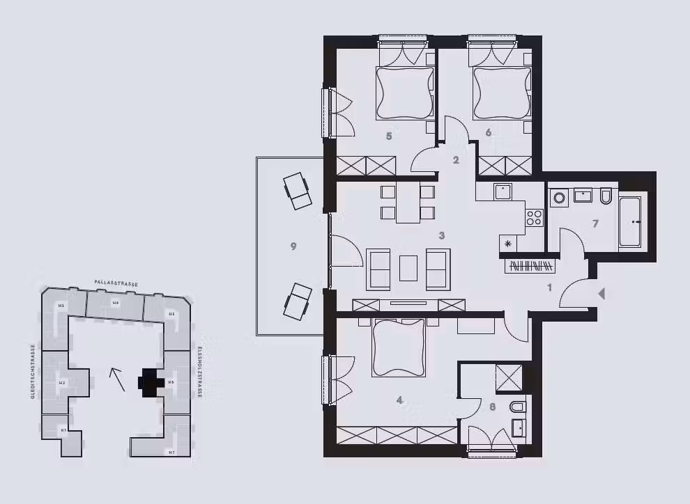 Grundriss 6.1.09