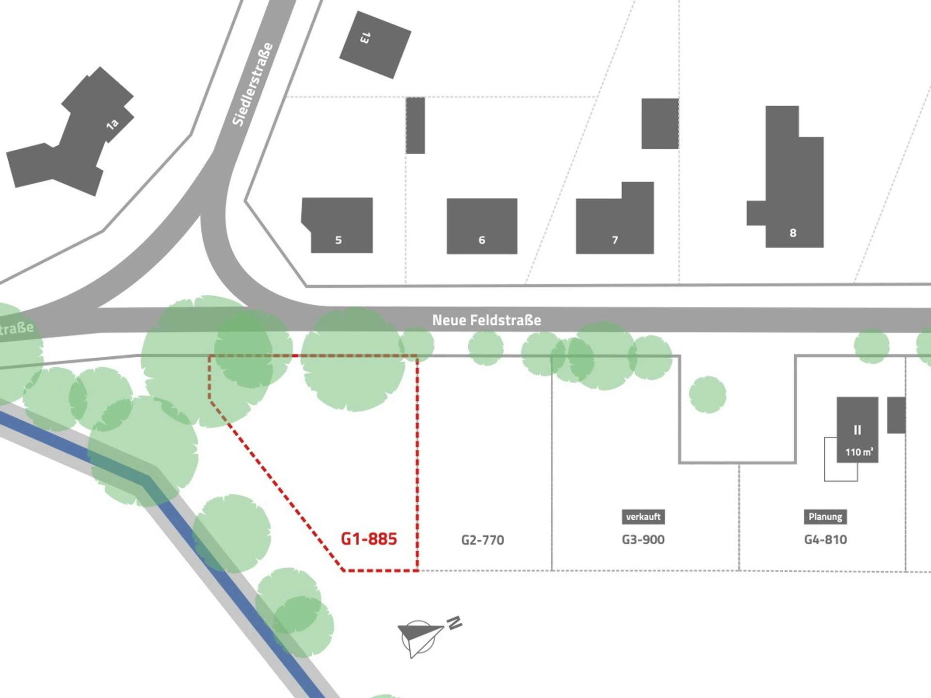 Lageplan / schematisch