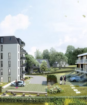 Illustration Hausansichten