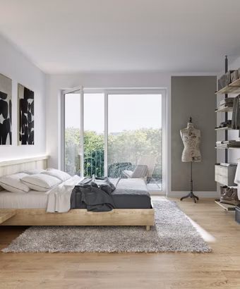 Illustration Wohnungsbeispiel