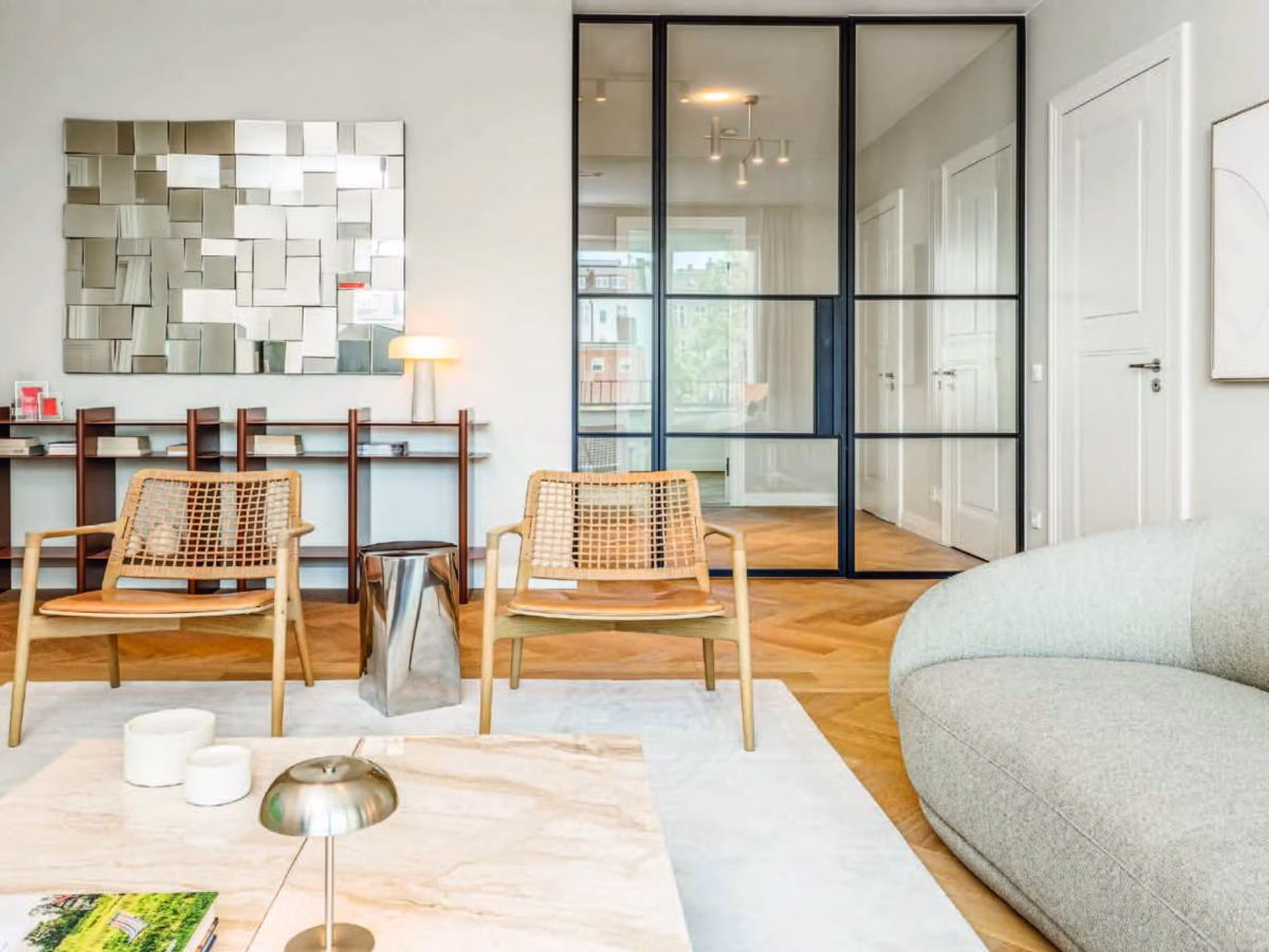 Offener Wohn-Küchen-Essbereich | WE 1.10