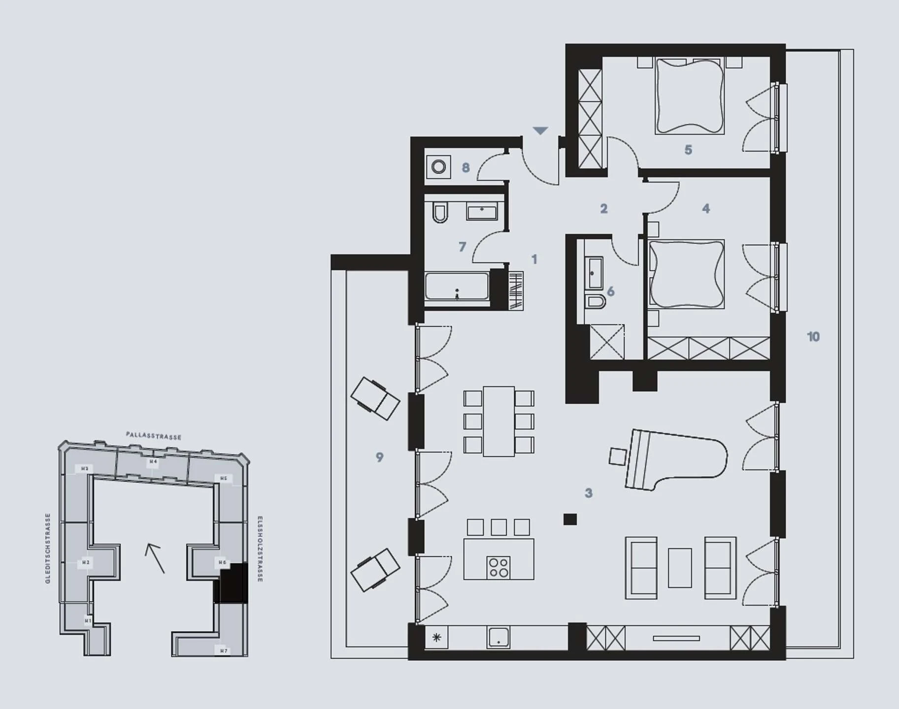 Grundriss 6.6.43