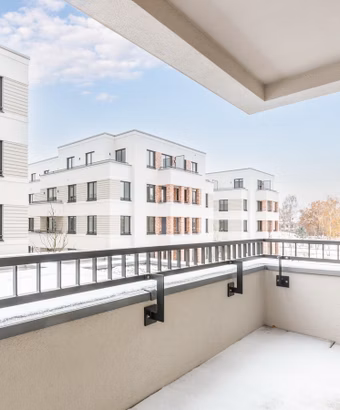 Am Park Potsdam – Potsdam – Blick vom Balkon