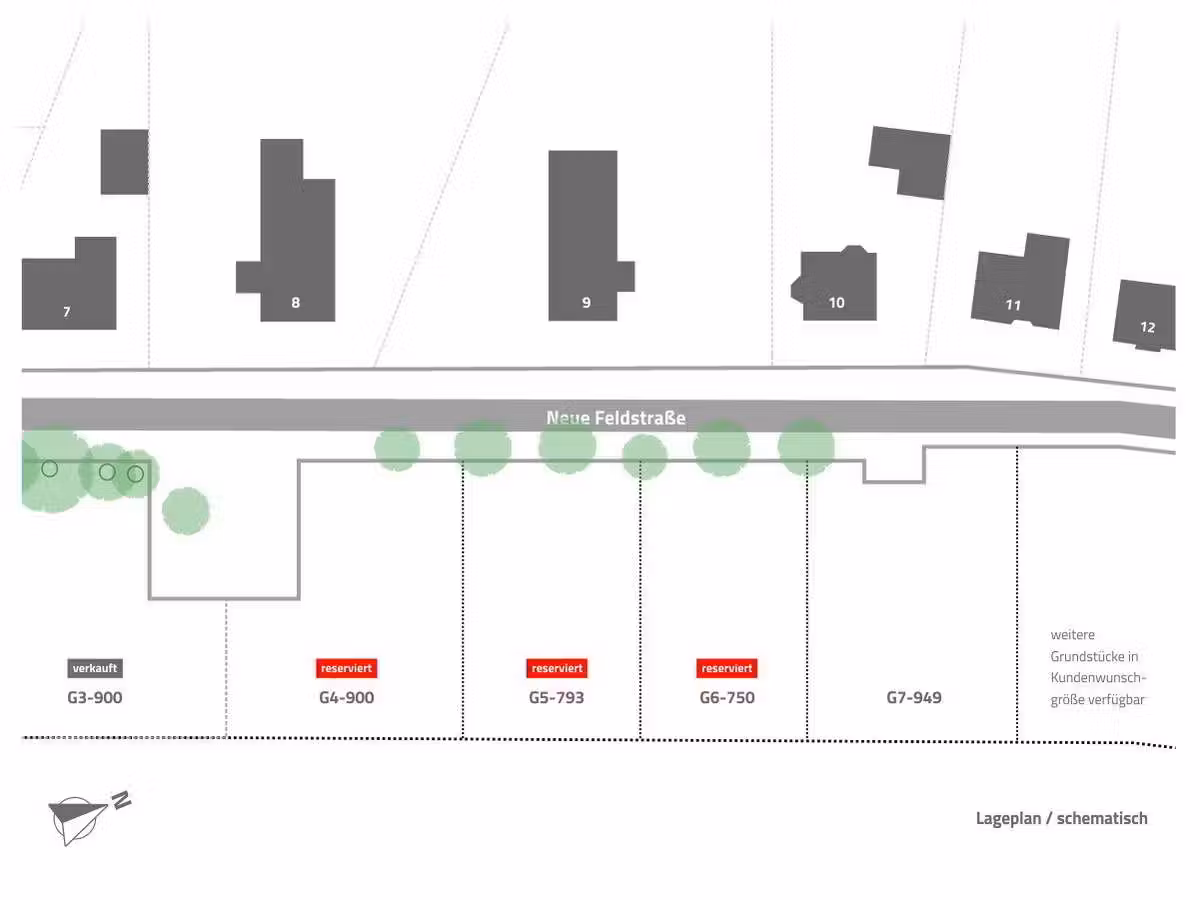 Lageplan / schematisch