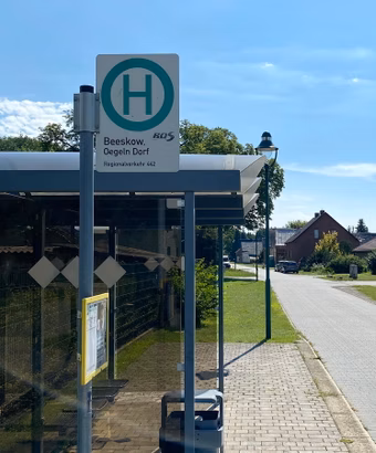 Bushaltestelle Oegeln