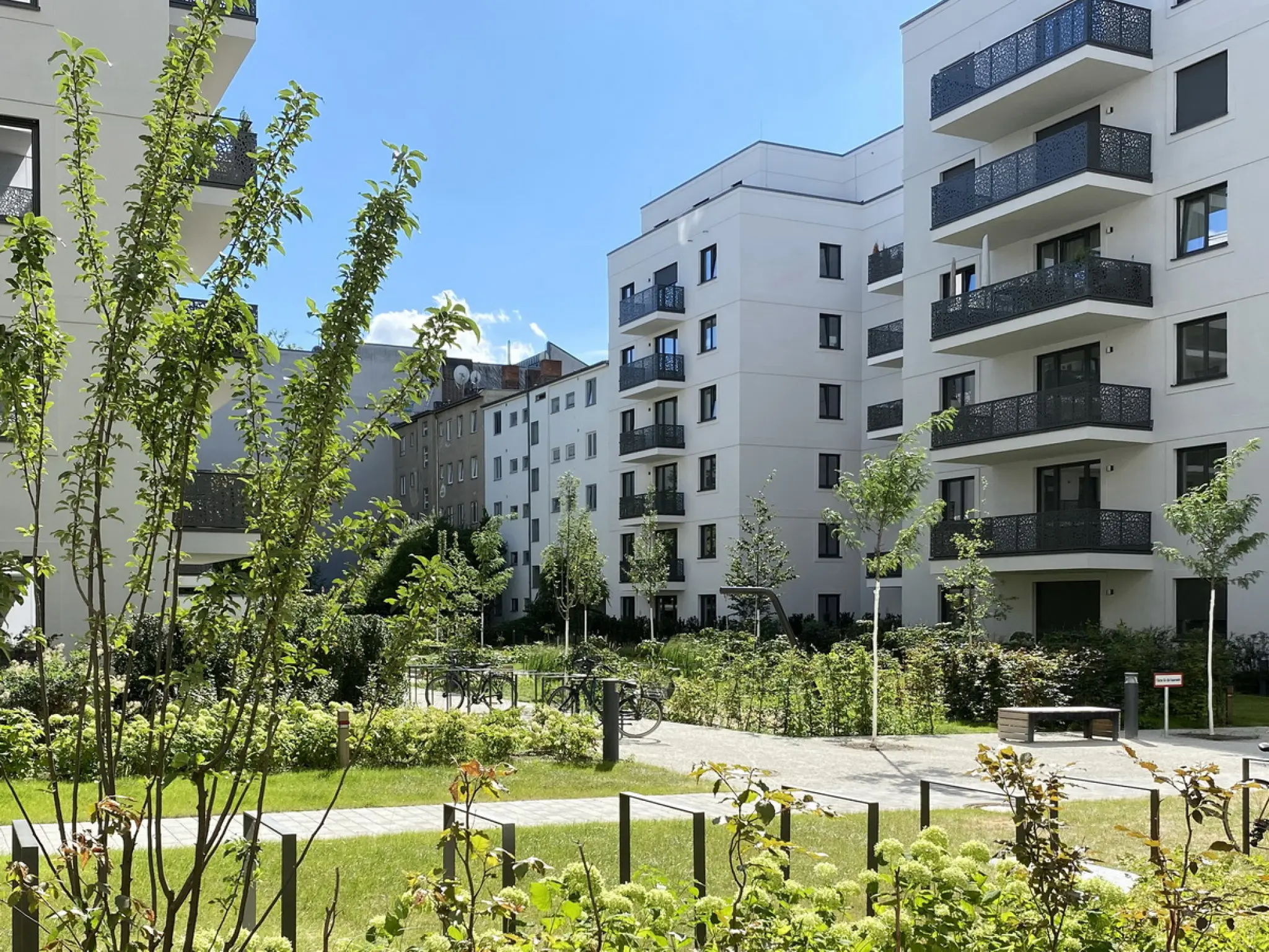 Hofambiente im Projekt AM WINTERFELDT
